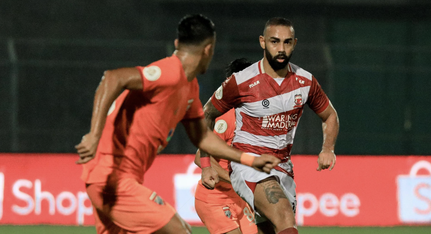 Madura United Kalahkan Borneo FC 1-0 di Leg Pertama Semifinal
