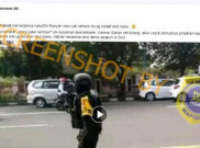 [HOAKS atau FAKTA]: Polisi Bubarkan Aksi Bela Palestina di Solo dengan Umbar Tembakan