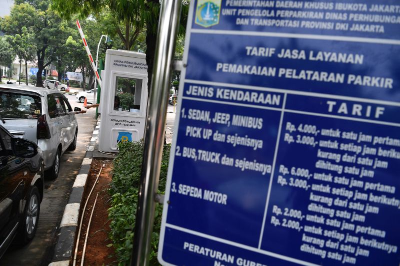 Dishub DKI Gandeng Polres Jakpus Berantas Parkir Liar di Pasar Tanah Abang