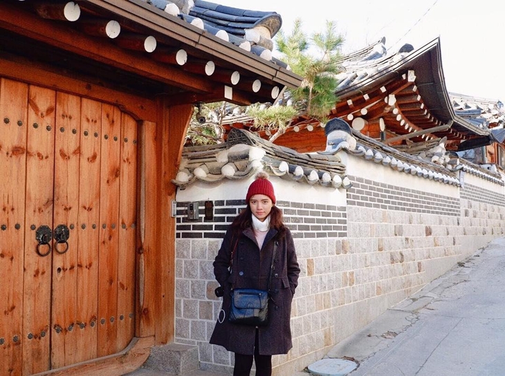  Hanok Bukchon merupakan sebuah kampung rumah tradisional Korea di Seoul. (Foto: instagram.com/an.aonne)