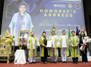 Siti Hartati Murdaya Terima Gelar Doktor Honoris Causa Bidang Global Buddhism dari RMUTK, Punya Kontribusi Besar dalam Kerukunan Antarumat dan Kemanusiaan