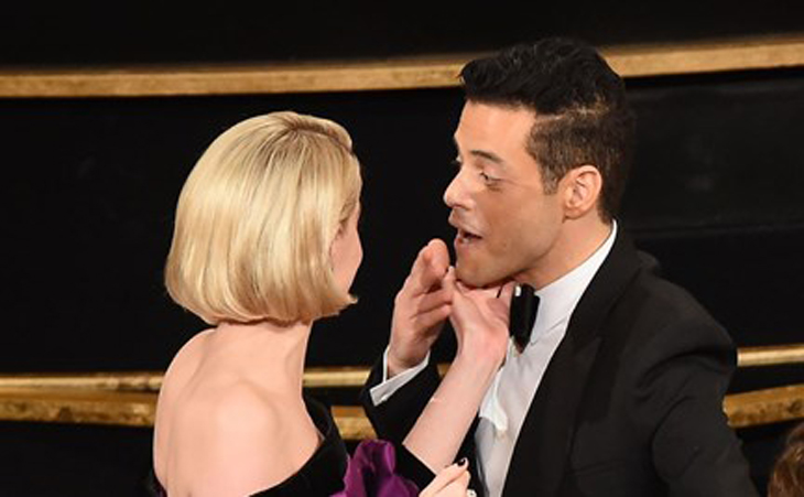 rami malek, ocar moment