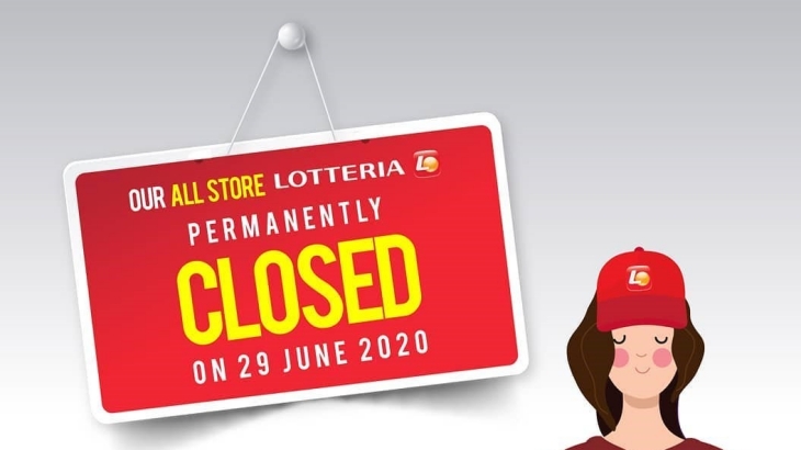 9 Tahun Beroperasi di Indonesia, Lotteria Resmi Tutup Mulai 29 Juni 2020