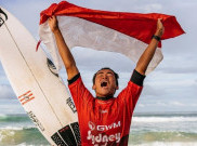 Mengenal Rio Waida, Peselancar Indonesia Juara Sydney Surf Pro 2022