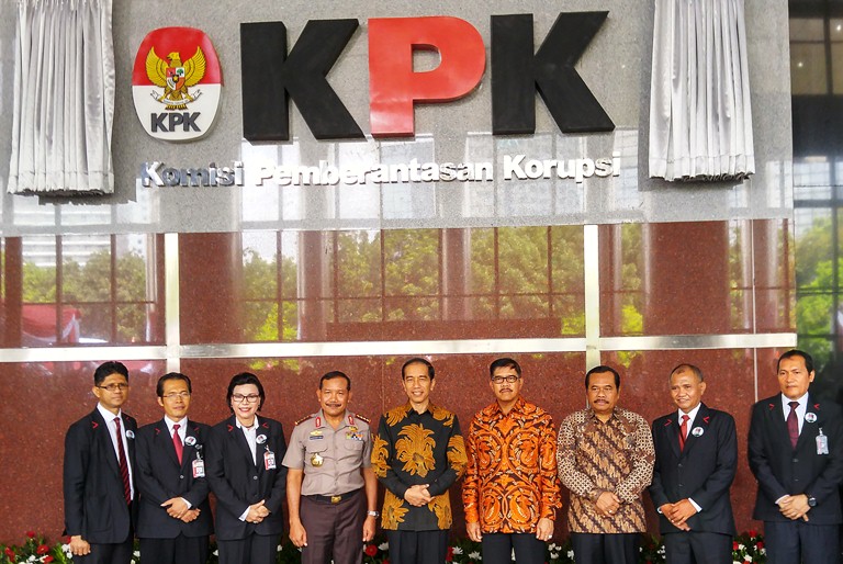 jokowi di KPK
