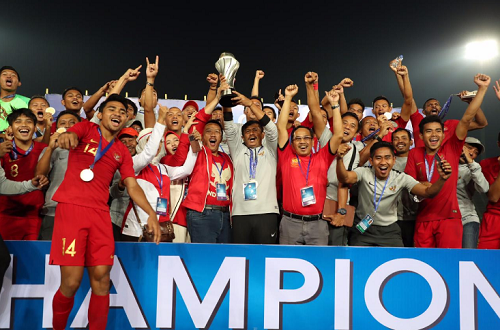 Tonton Langsung Kemenangan Timnas Indonesia U-22, Menpora: Mereka Betul-Betul Bermain Bagus