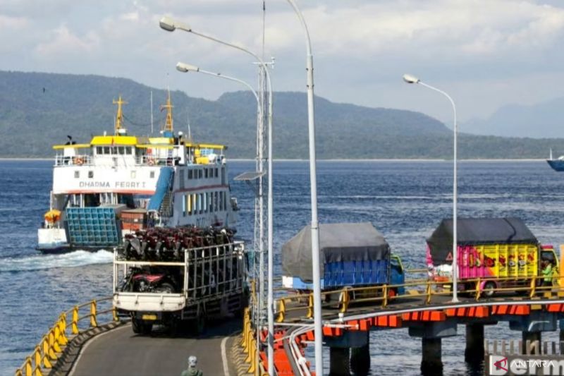 54 Kapal Feri Siap Beroperasi Layani Angkutan Lebaran Lintasan Ketapang-Gilimanuk