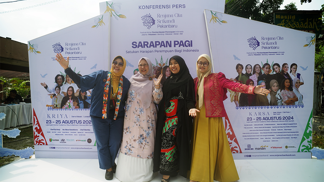 Renjana Cita Srikandi Tebarkan Motivasi Pemberdayaan Perempuan di Pekanbaru