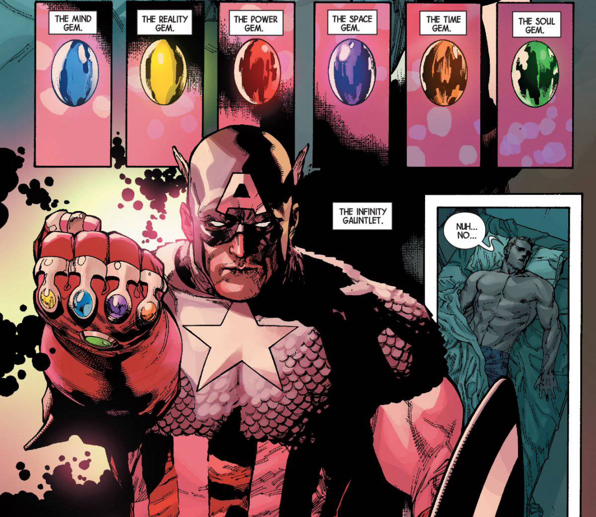 Captain America Marvel Infinity Gauntlet