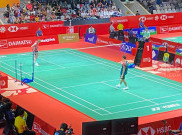 Aksi Comeback Jonatan Christie Hentikan Perjuangan Lin Chun-yi di Indonesia Masters 2025