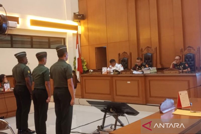 Vonis Sidang Militer Pembunuhan Kacab BRI: Serka M Nasir Dibui 13 Tahun, Serka Frengky Kena 1 Tahun