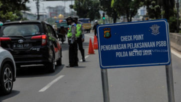 Hari Pertama Pemberlakuan PSBB Jakarta
