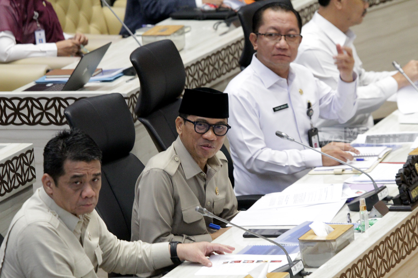Raker Menteri Desa dan Pembangunan Daerah Tertinggal dengan Komisi V DPR Bahas Anggaran