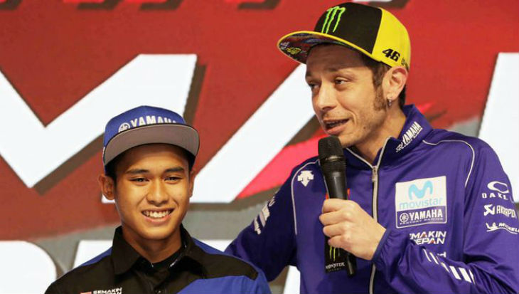 Pesan Valentiono Rossi untuk Pembalap Indonesia