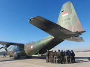 'Hujan' Logistik dari Langit, TNI AU Kirim Hercules C-130J Super ke Aceh Tamiang