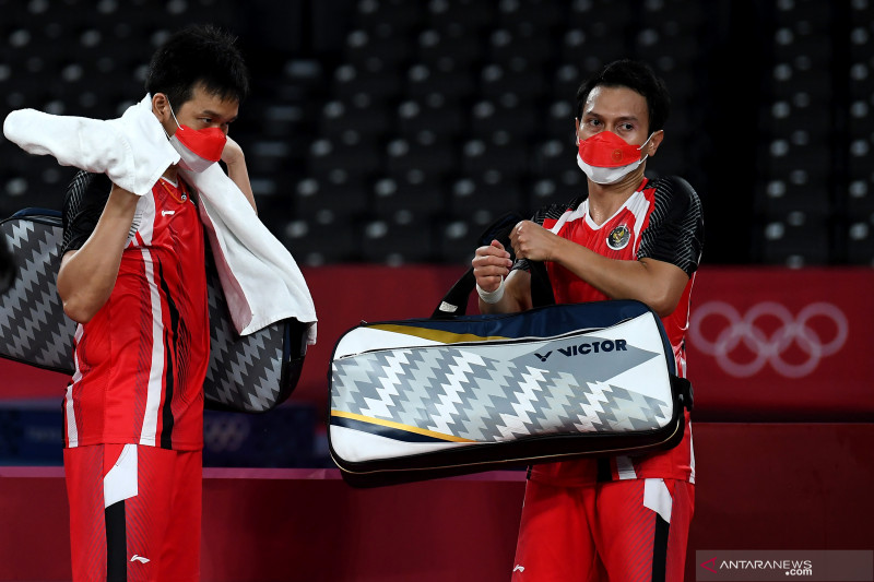 Hendra/Ahsan Pamitan