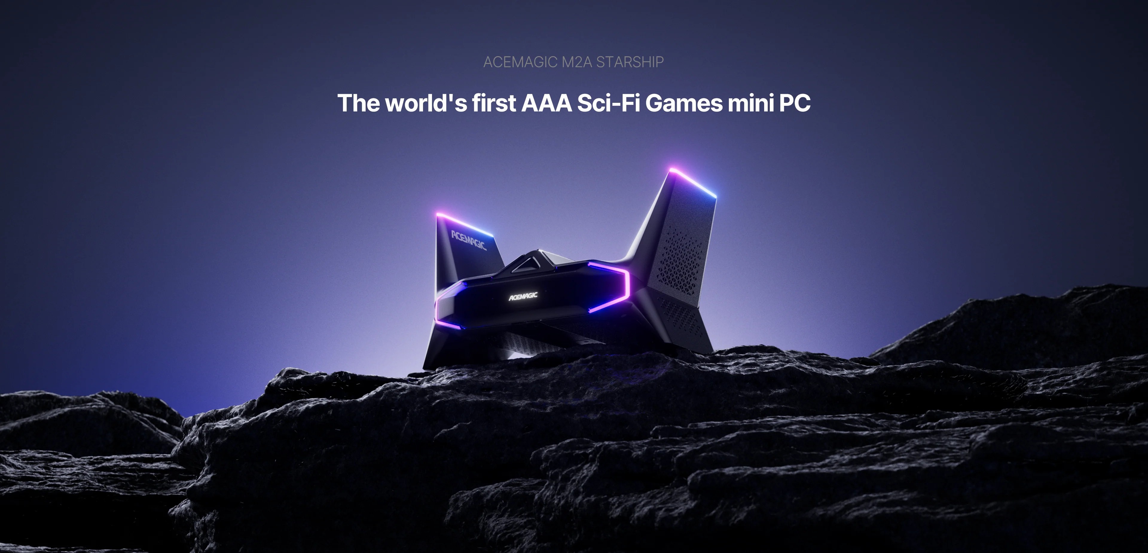 Acemagic Rilis M2A Starship, PC Gaming Mini Bergaya Kapal Luar Angkasa