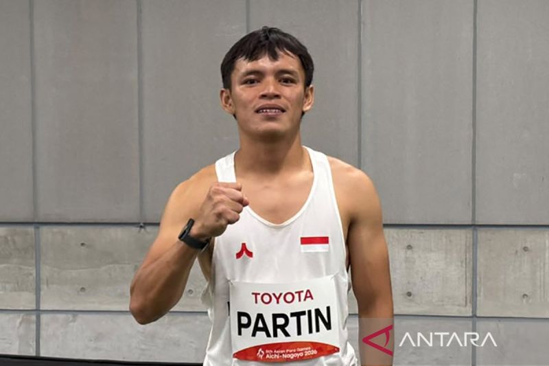 Sabet Emas ke-14 Indonesia, Sprinter Magelang Partin Bangkit dari Hamstring Cetak Rekor Baru Asia 