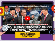 [HOAKS atau FAKTA]: Indonesia Pimpin Negara ASEAN Rebut Laut China Selatan