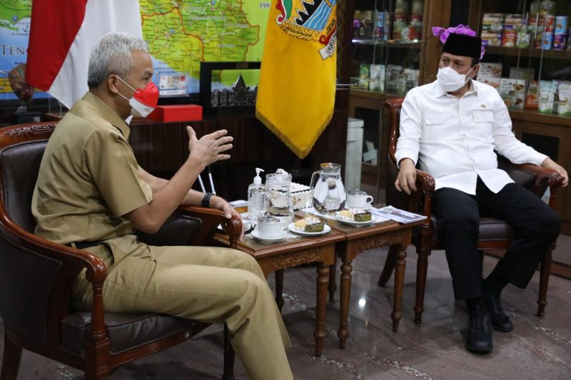 Pedagang Sayur Keliling di Solo Deklarasikan Ganjar Capres 2024