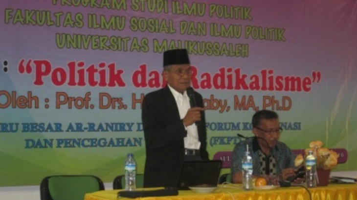Guru Besar UIN Ar-Raniry:  Kalau Kita Berkonflik, Kita Tidak Ada Harga di Mata Dunia