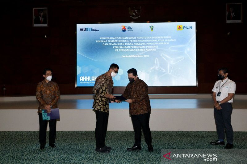 Menteri Erick Thohir Angkat Darmawan Prasodjo Jadi Dirut PLN