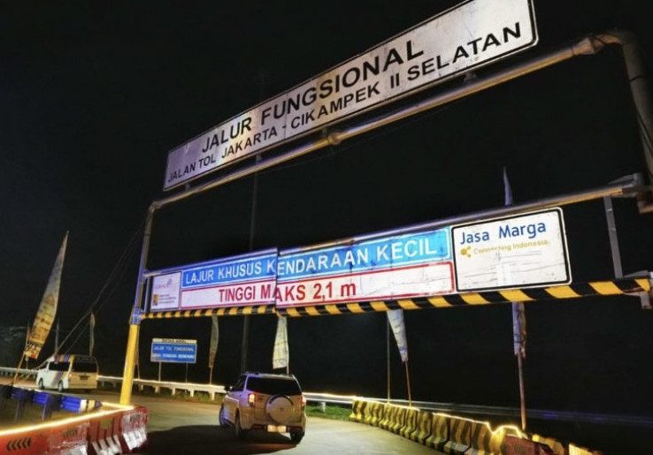 Tol Jakarta-Cikampek II Dibuka Gratis saat Arus Balik, Cipularang ke Bekasi Hanya 37 Kilometer