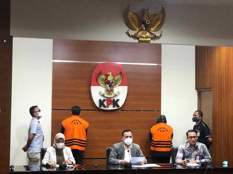 KPK menetapkan Bupati Bogor, Ade Yasin, sebagai tersangka. (Foto: Antara)