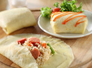 Nasi Goreng Tampil Beda dalam Balutan Crepe
