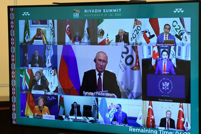 Ukraina Minta Undangan KTT G20 untuk Putin Dicabut