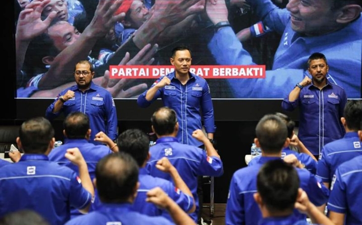 AHY Singgung Jokowi Hanya Gunting Pita, Sebut Seluruh Infrastruktur Sudah Dibangun Zaman SBY