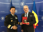 Dekan FMP Unhan Beri Kuliah Umum di Rumania National Defence University