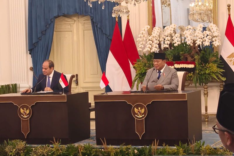 Presiden Prabowo dan Presiden Mesir el-Sisi Kecam Pembangunan Permukiman Ilegal Oleh Israel