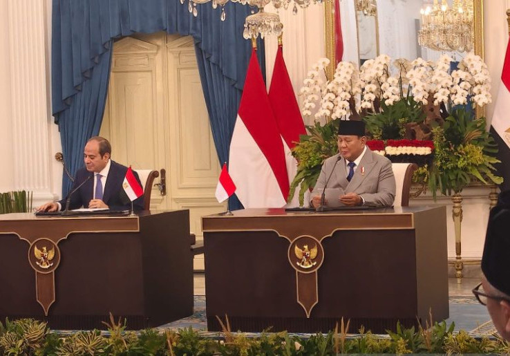 Presiden Prabowo dan Presiden Mesir el-Sisi Kecam Pembangunan Permukiman Ilegal Oleh Israel