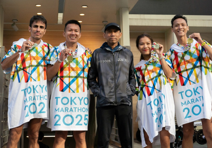 4 Pelari Indonesia Berhasil Taklukkan 'Tokyo Marathon 2025' dengan S4+ YOGIRI