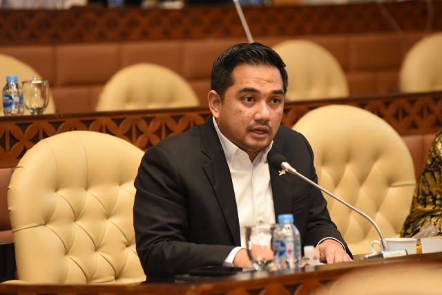 Anggota Komisi II DPR RI Muhammad Rifqinizamy Karsayuda. Foto: Arief/nvl/DPR RI