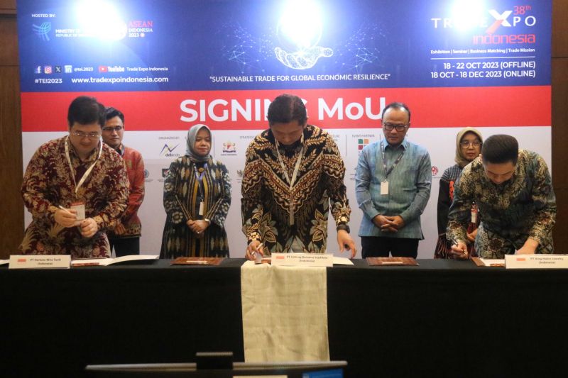 Kontrak Dagang Hari ke-4 Penyelenggaraan TEI Capai Rp 128 Triliun