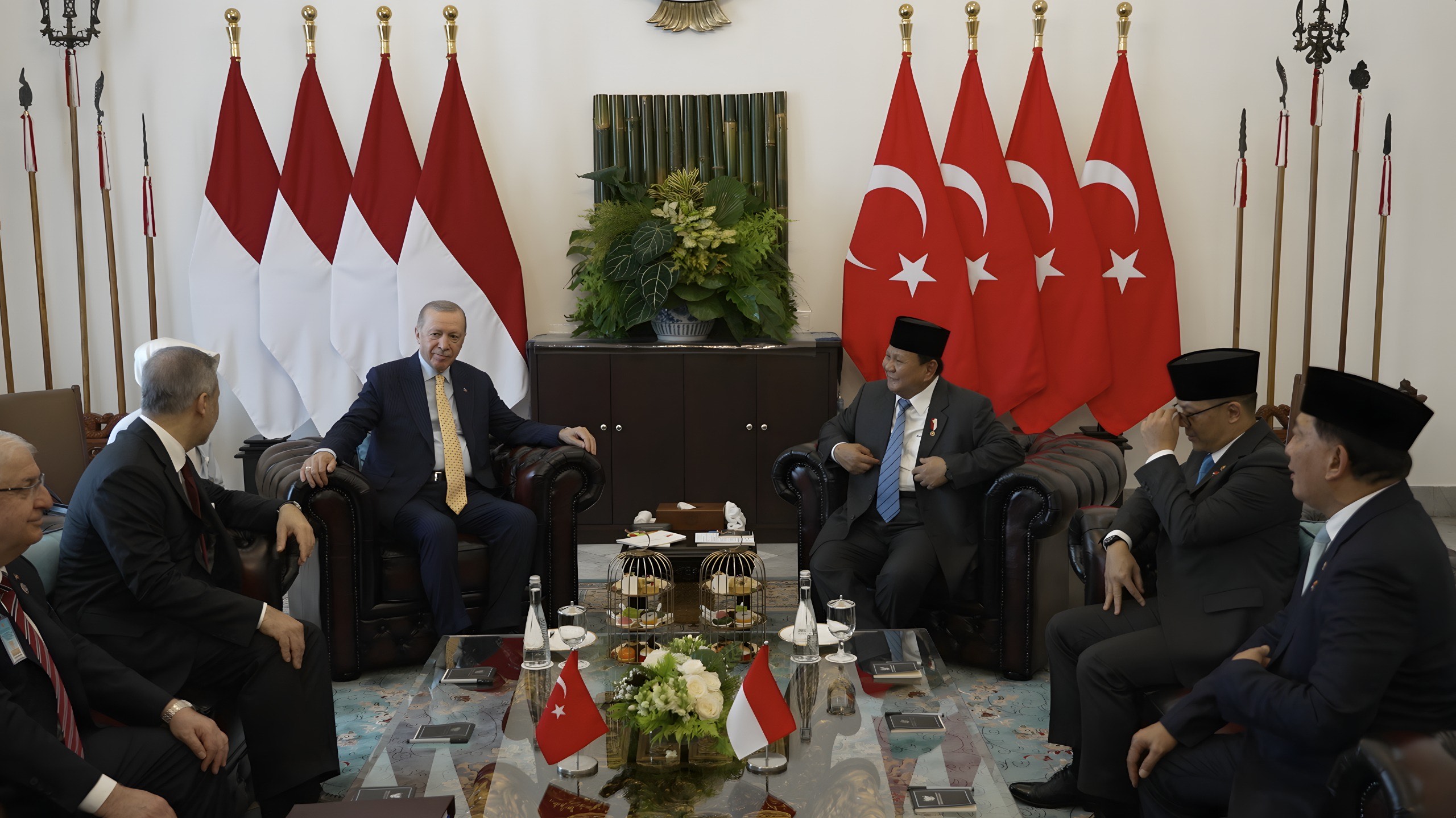 Bertemu Erdogan, Prabowo Ingin Perdagangan Indonesia dan Turkiye Makin Kuat