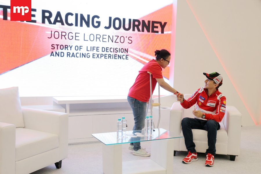 Pembalap Anyar Ducati Jorge Lorenzo Sapa Penggemar Indonesia