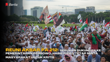 Reuni Akbar PA 212: Serukan Dukungan ke Pemerintahan Prabowo, Habib Rizieq Tetap Minta Masyarakat untuk Kritis