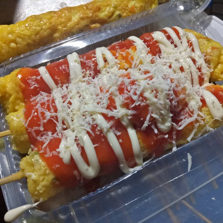 Sosis telor. (Foto: Instagram/nr.sosteljbi)