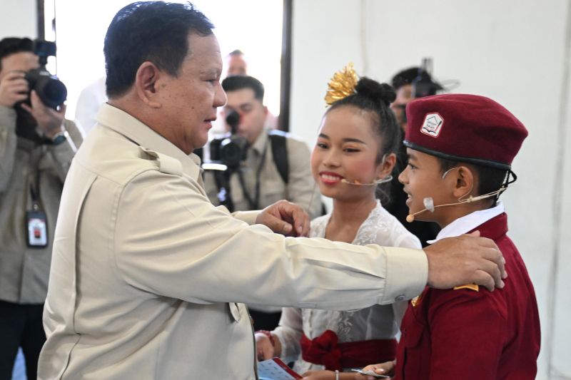  Beri Motivasi Siswa Korban Bully, Prabowo: Sekarang Presiden pun Sering Diejek
