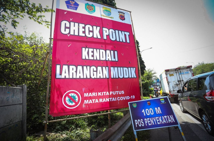 Posko Penyekatan di Kota Bandung Diperpanjang