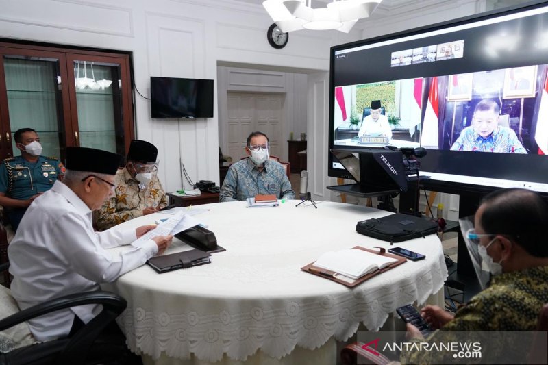 Wakil Presiden Ma'ruf Amin.(Foto: Antara)