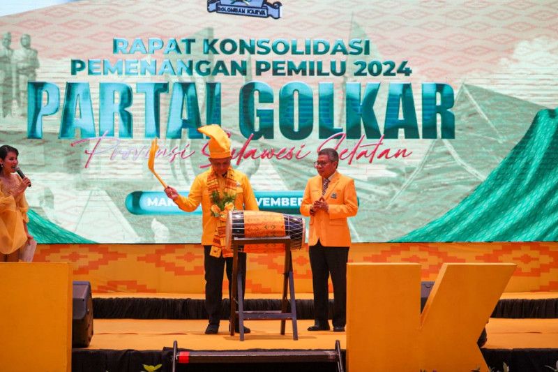 Partai Golkar Lakukan Persiapan Tempur Pemilu 2024 di Sulsel