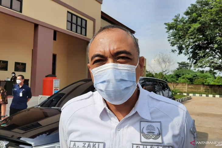Bupati Tangerang, Ahmed Zaki Iskandar (ANTARA/Azmi Syamsul Ma'arif)