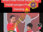 [HOAKS atau FAKTA]: Anak Kecil Jawab Cita-citanya Ingin Prabowo jadi Presiden