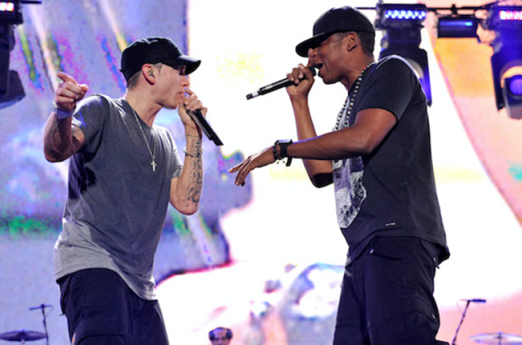 Eminem Gusur Jay-Z di Most Top 10 Hits