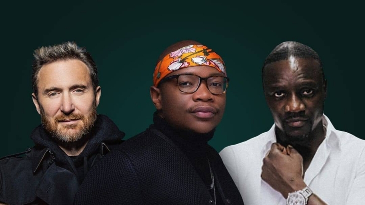 Kolaborasi Akon, David Guetta, dan Master KG Hasilkan Single 'Shine Your Light'