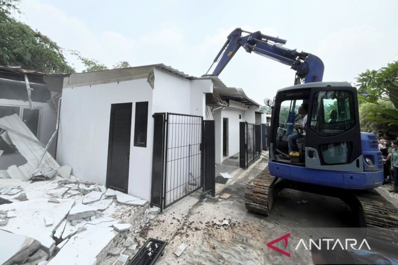 Akhirnya! 10 Rumah Mewah di Lapas Kelas IIA Cibinong Tempat Napi Istirahat Dibongkar